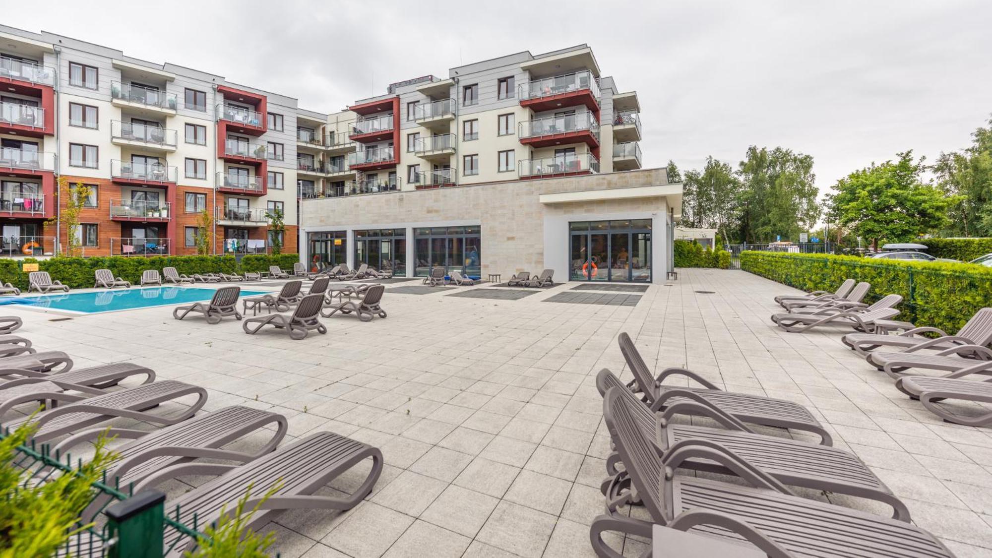 Apartament A008 Lux Tukan Polanki Park - Holiday City Leilighet Kołobrzeg Eksteriør bilde